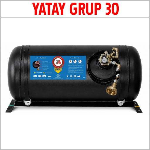 YATAY GRUP 30 Karavan Lpg Tankları