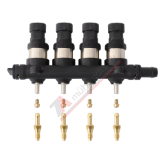 Atiker Gold AHCF Uyumlu Albien Ultra Gold 4 Silindir 2 Ohm Lpg Enjektörü