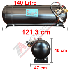 140 Lt Tak Kullan Karavan Lpg Tankı