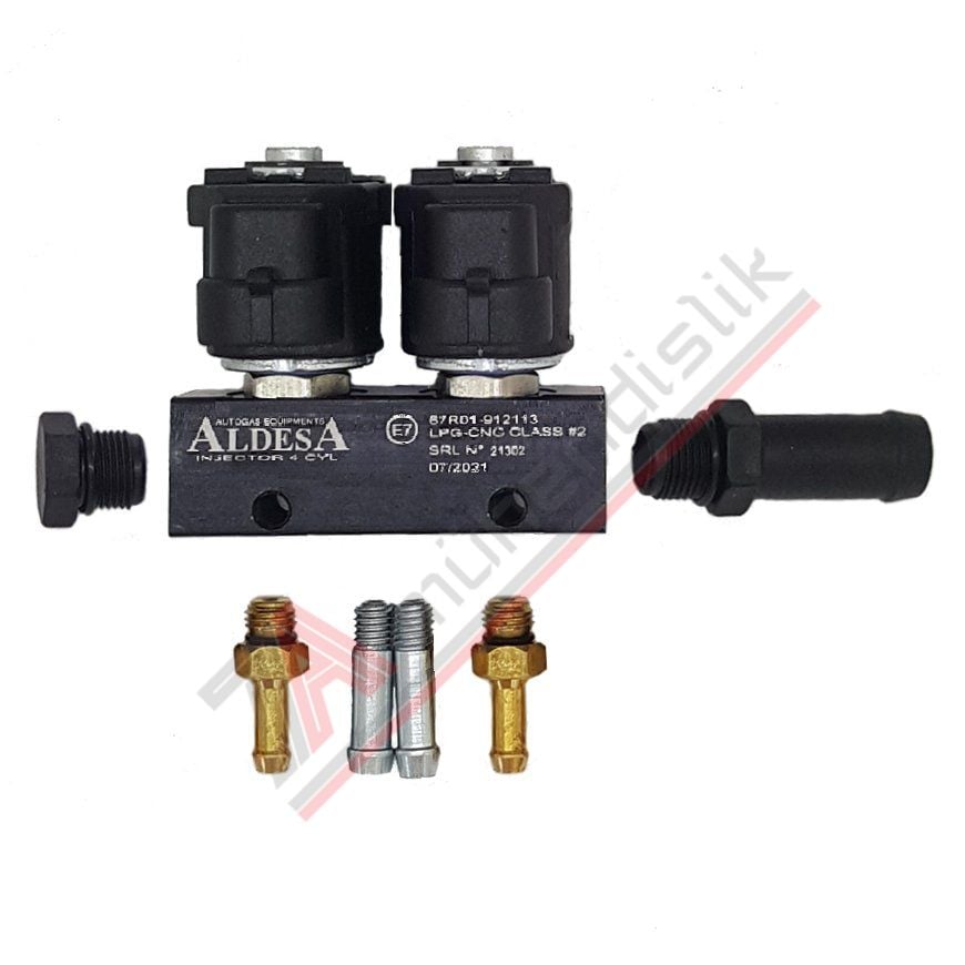 Aldesa 2 Silindir 3 Ohm Lpg Enjektörü