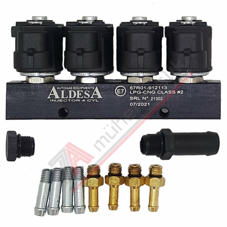 Aldesa 4 Silindir 3 Ohm Lpg Enjektörü