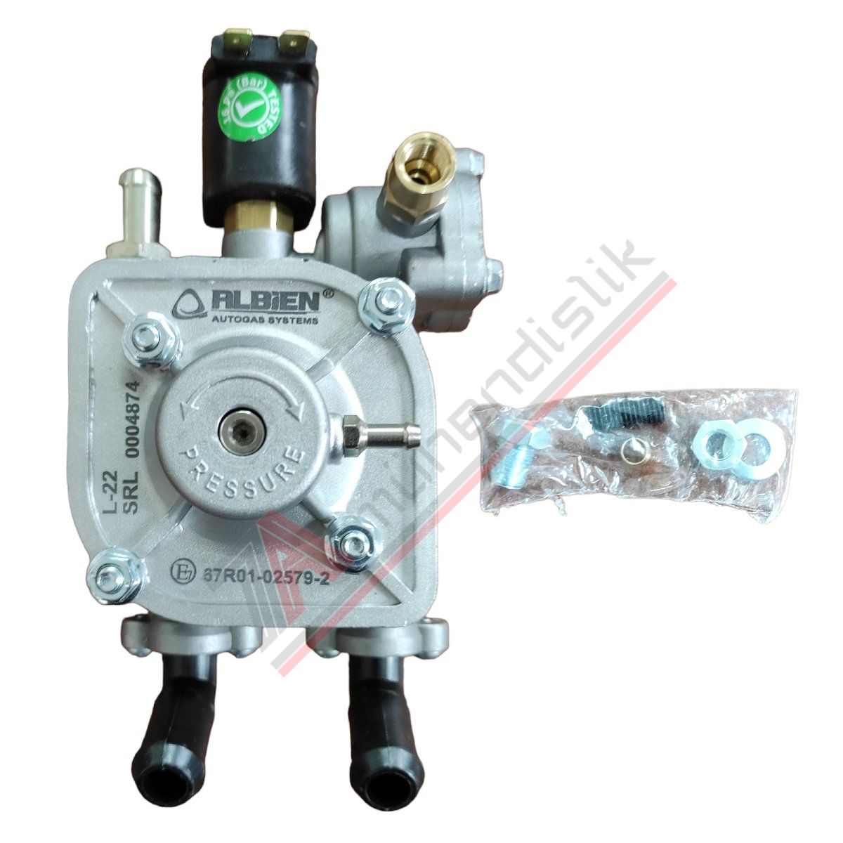 Albien Sıralı Sistem Regülatör Gaz Kesicili Beyin 140 Kw