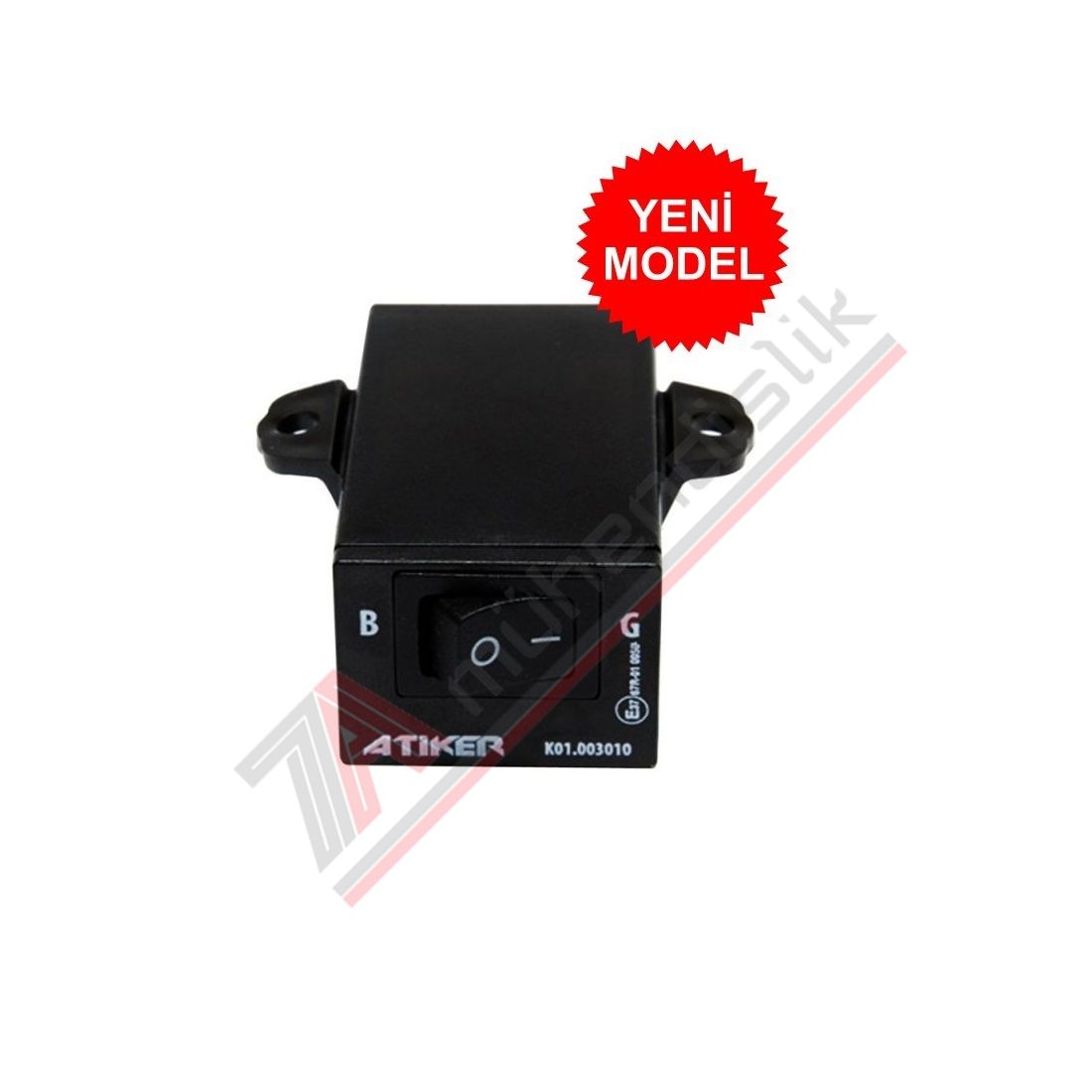 Atiker Tek Nokta Enjeksiyonlu Anahtar - Düğme 01.003010 (Yeni)