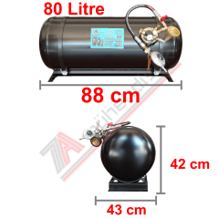 80 Lt Tak Kullan Karavan Lpg Tankı