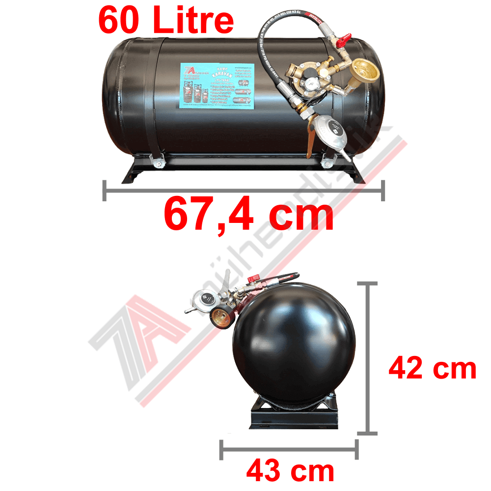 60 Lt Tak Kullan Karavan Lpg Tankı