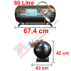60 Lt Tak Kullan Karavan Lpg Tankı