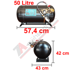 50 Lt Tak Kullan Karavan Lpg Tankı