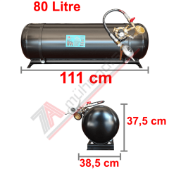 80 Lt Tak Kullan Karavan Lpg Tankı