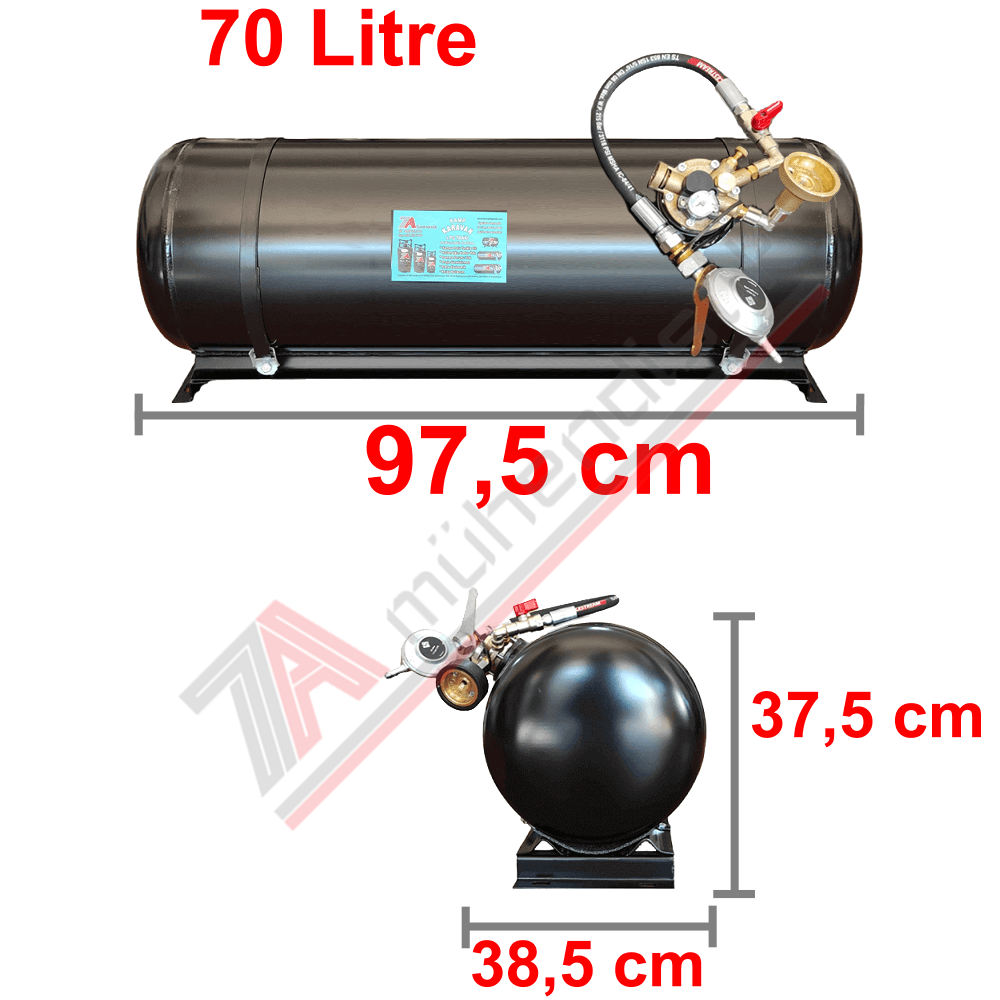 70 Lt Tak Kullan Karavan Lpg Tankı