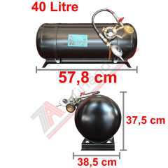 40 Lt Tak Kullan Karavan Lpg Tankı