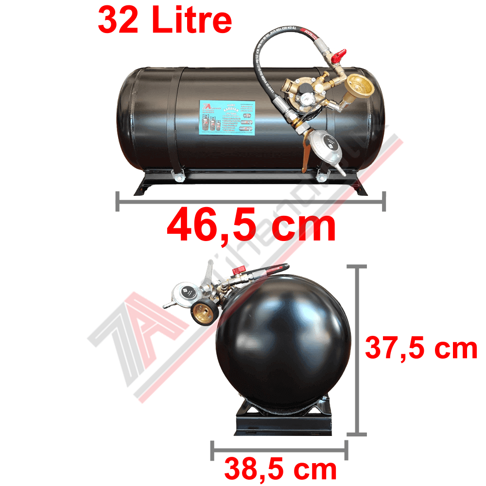 32 Lt Tak Kullan Karavan Lpg Tankı