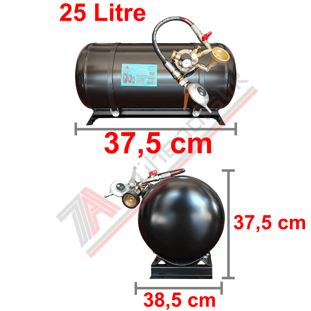 25 Lt Tak Kullan Karavan Lpg Tankı