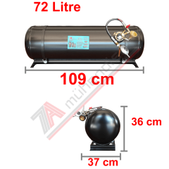 72 Lt Tak Kullan Karavan Lpg Tankı