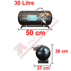 30 Lt Tak Kullan Karavan Lpg Tankı