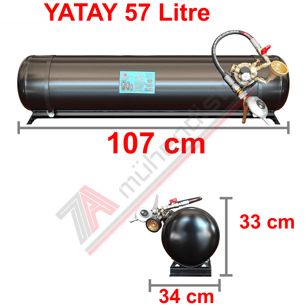 57 Lt Tak Kullan Karavan Lpg Tankı