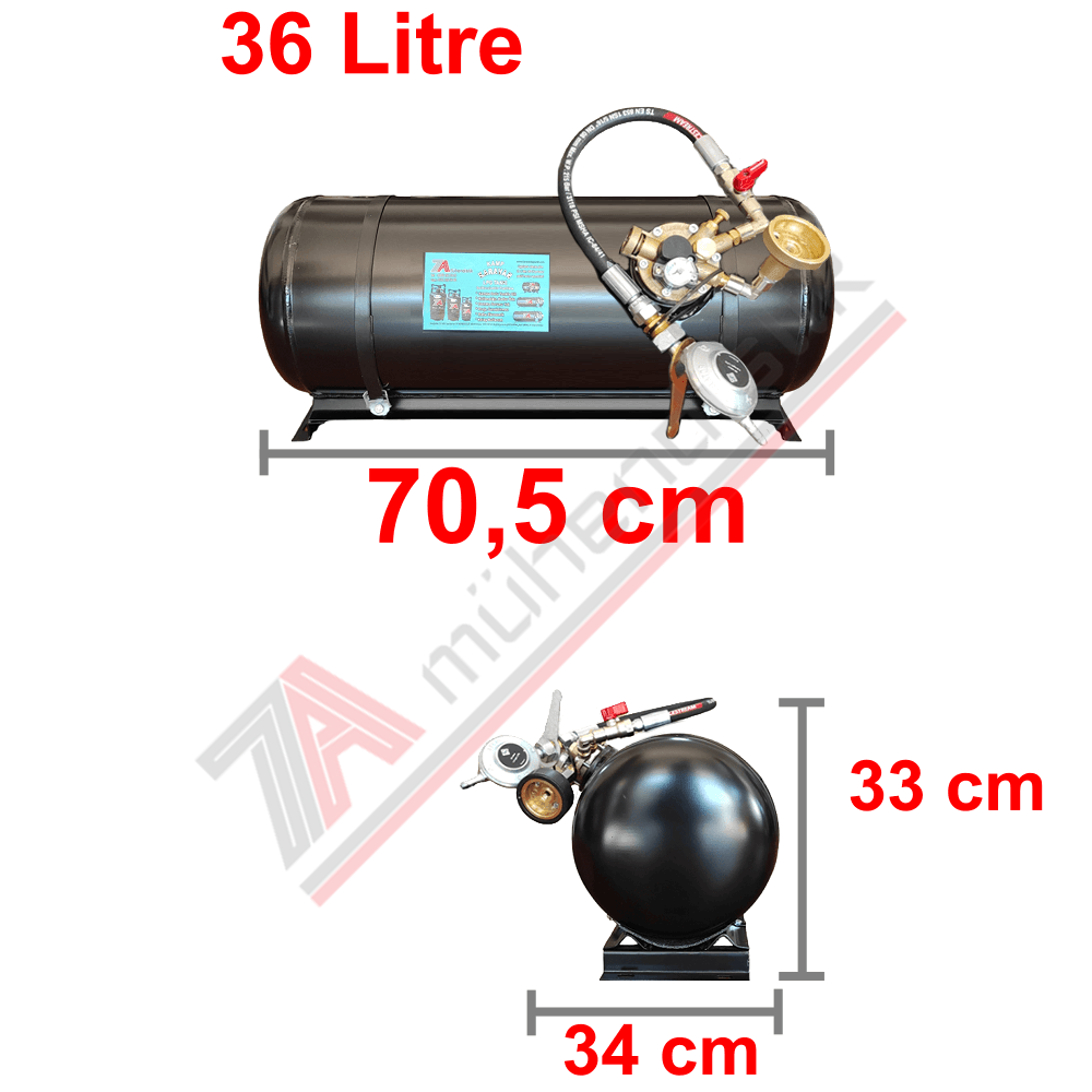 36 Lt Tak Kullan Karavan Lpg Tankı
