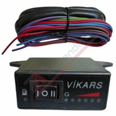 Vikars Tek Nokta Enjeksiyonlu Lpg Düğme - Anahtar / Kablolu Set