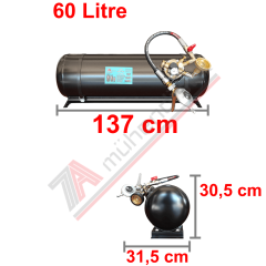 60 Lt Tak Kullan Karavan Lpg Tankı