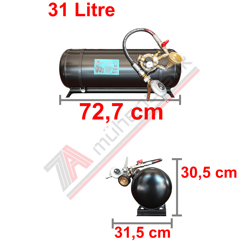 31 Lt Tak Kullan Karavan Lpg Tankı