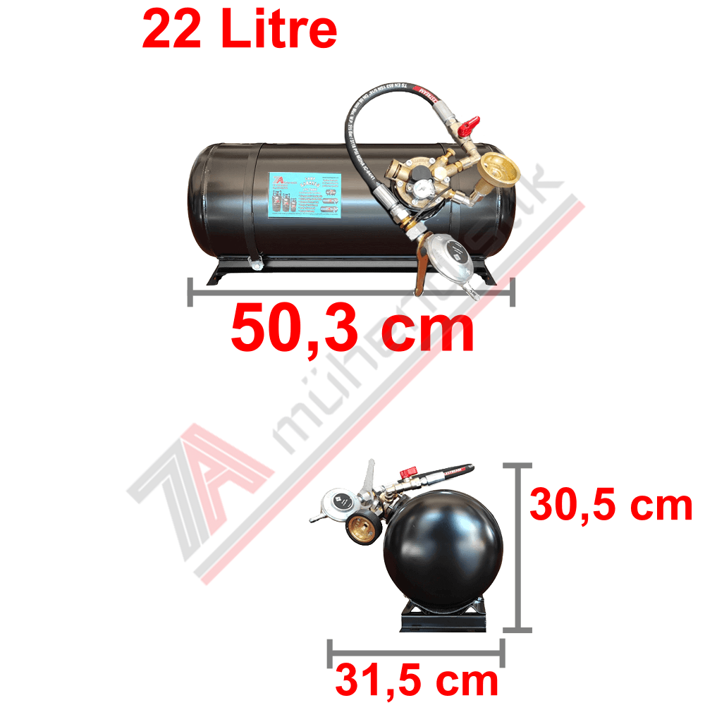 22 Lt Tak Kullan Karavan Lpg Tankı