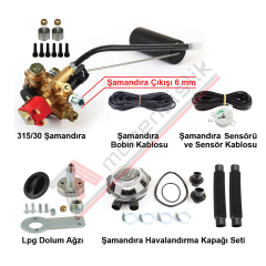 Atiker Silindir Şamandıra 315/30 6mm Set