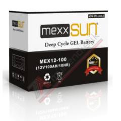 Mexxsun Jel Akü 12V 100Ah (MEX12-100)