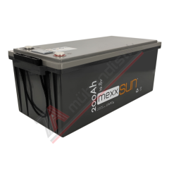 Mexxsun Lityum Akü 12,8V 200Ah (LiFePo4) 2560Wh