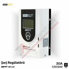 Mexxsun MPPT Şarj Kontrol Cihazı 30A 12/24V - MPJ30