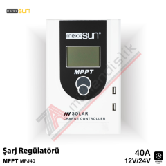 Mexxsun MPPT Şarj Kontrol Cihazı 40A 12/24V - MPJ40
