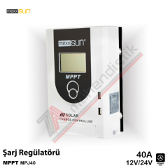Mexxsun MPPT Şarj Kontrol Cihazı 40A 12/24V - MPJ40