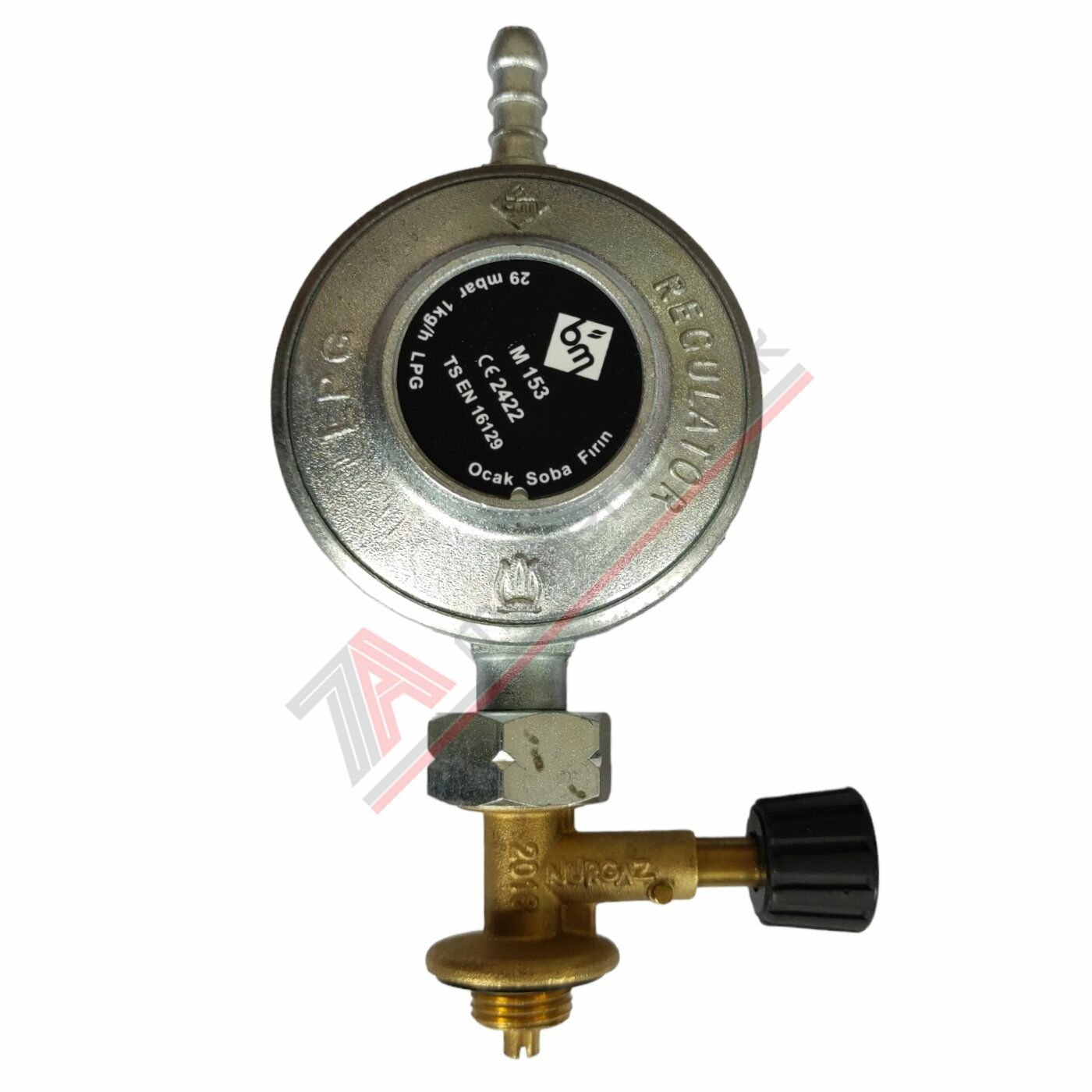 Kamp ve Piknik Tüpü Dedantör Seti (İpragaz İçin Geniş Çember)