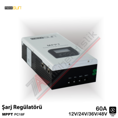 Mexxsun MPPT Şarj Kontrol Cihazı 60A 12/24/48V - PC18F-60A