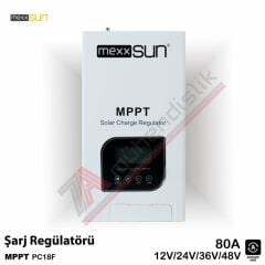 Mexxsun MPPT Şarj Kontrol Cihazı 80A 12/24/48V - PC18F-80A