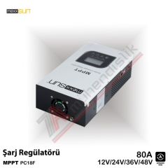 Mexxsun MPPT Şarj Kontrol Cihazı 80A 12/24/48V - PC18F-80A