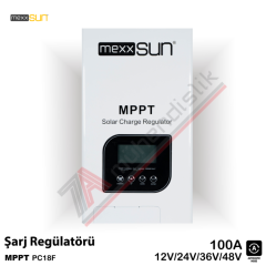 Mexxsun MPPT Şarj Kontrol Cihazı 100A 12/24/48V - PC18F-100A
