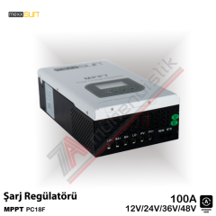 Mexxsun MPPT Şarj Kontrol Cihazı 100A 12/24/48V - PC18F-100A