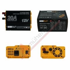 Mexxsun AC-DC Akü Şarj Cihazı 12V-20A