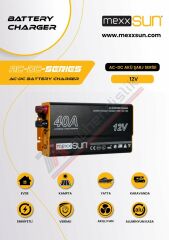 Mexxsun AC-DC Akü Şarj Cihazı 12V-40A