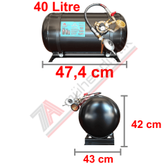 40 Lt Tak Kullan Karavan Lpg Tankı