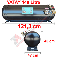 140 Lt Kollektörlü Karavan Lpg Tank