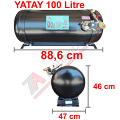 100 Lt Kollektörlü Karavan Lpg Tank
