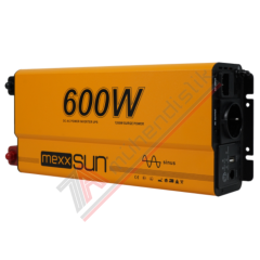 Mexxsun Tam Sinüs UPS Karavan İnverter (Remote Ekran) 12V 600W