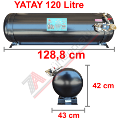 120 Lt Kollektörlü Karavan Lpg Tank