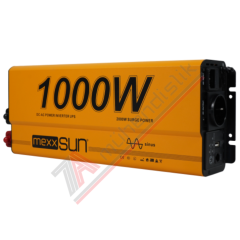 Mexxsun Tam Sinüs UPS Karavan İnverter (Remote Ekran) 12V 1000W