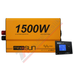 Mexxsun Tam Sinüs UPS Karavan İnverter (Remote Ekran) 12V 1500W