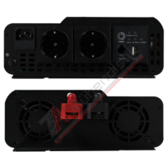 Mexxsun Tam Sinüs UPS Karavan İnverter (Remote Ekran) 12V 1500W