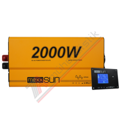 Mexxsun Tam Sinüs UPS Karavan İnverter (Remote Ekran) 12V 2000W