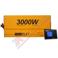 Mexxsun Tam Sinüs UPS Karavan İnverter (Remote Ekran) 12V 3000W