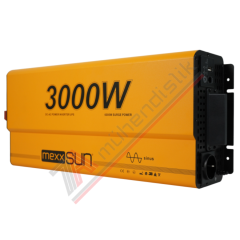Mexxsun Tam Sinüs UPS Karavan İnverter (Remote Ekran) 12V 3000W