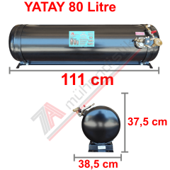 80 Lt Kollektörlü Karavan Lpg Tank
